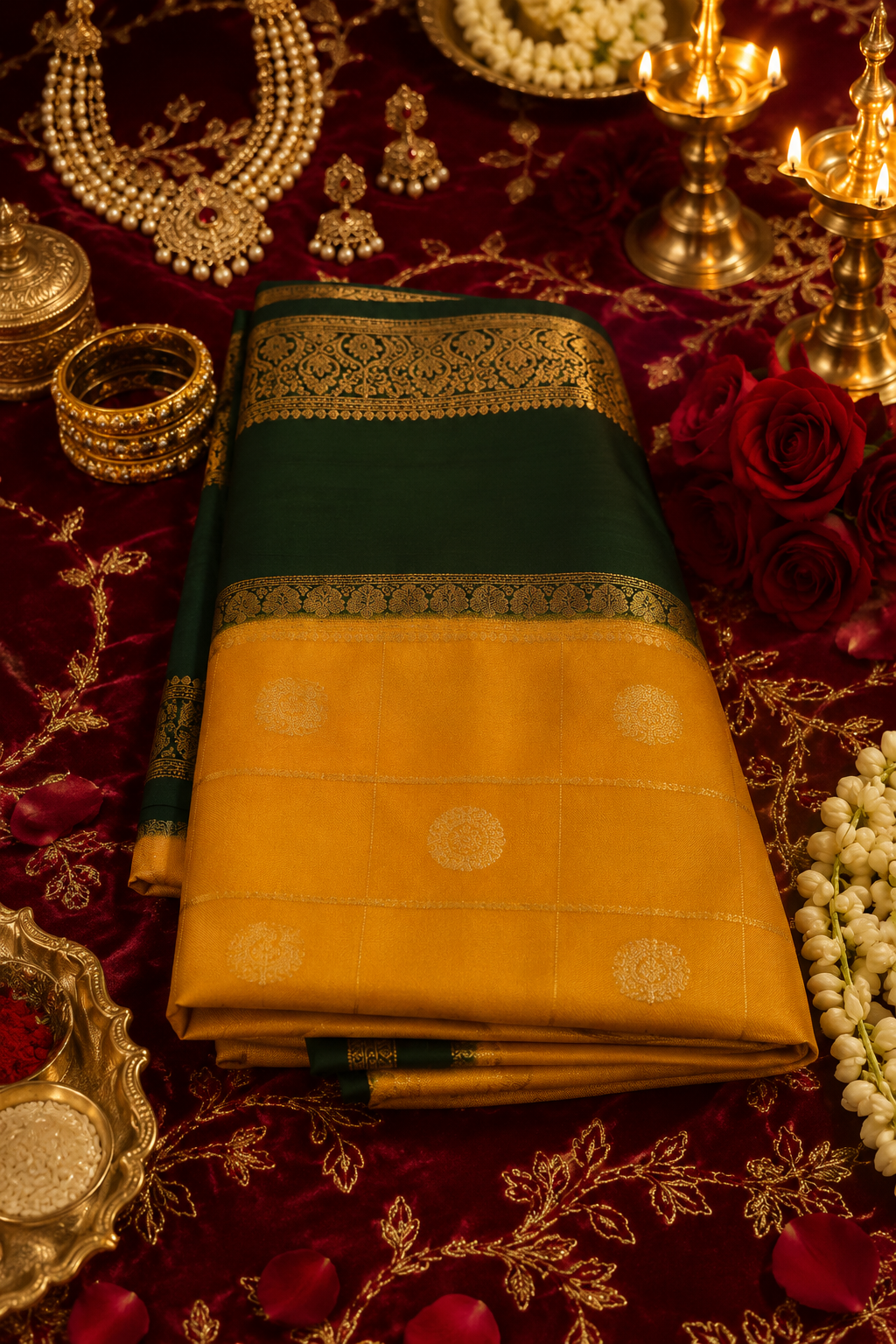 Premium Semi Crepe Silk Saree | Elegant Party & Festive Wear