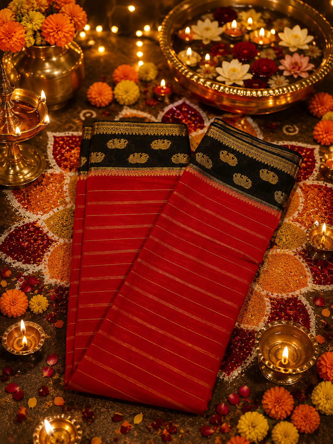 Premium Chiffon Silk Saree | Elegant Party & Festive Wear