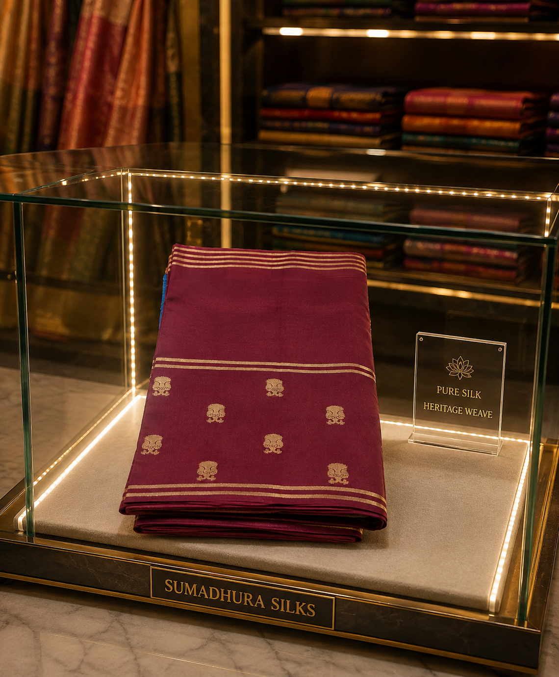 Premium Tussar Silk Saree