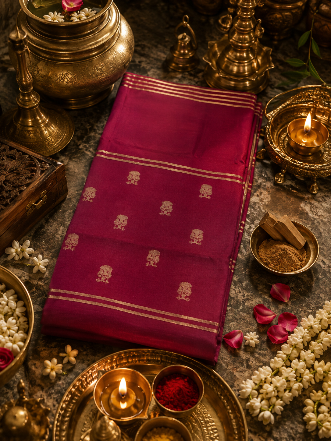Premium Tussar Silk Saree