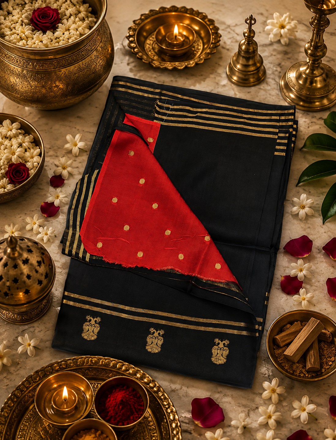 Premium Tussar Silk Saree